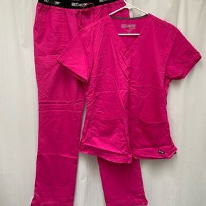 Set of Greys Anatomy Scrubs